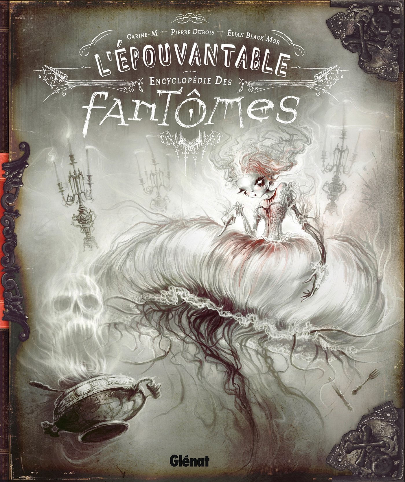 jaquette livre L'épouvantable encyclopédie des fantomes
