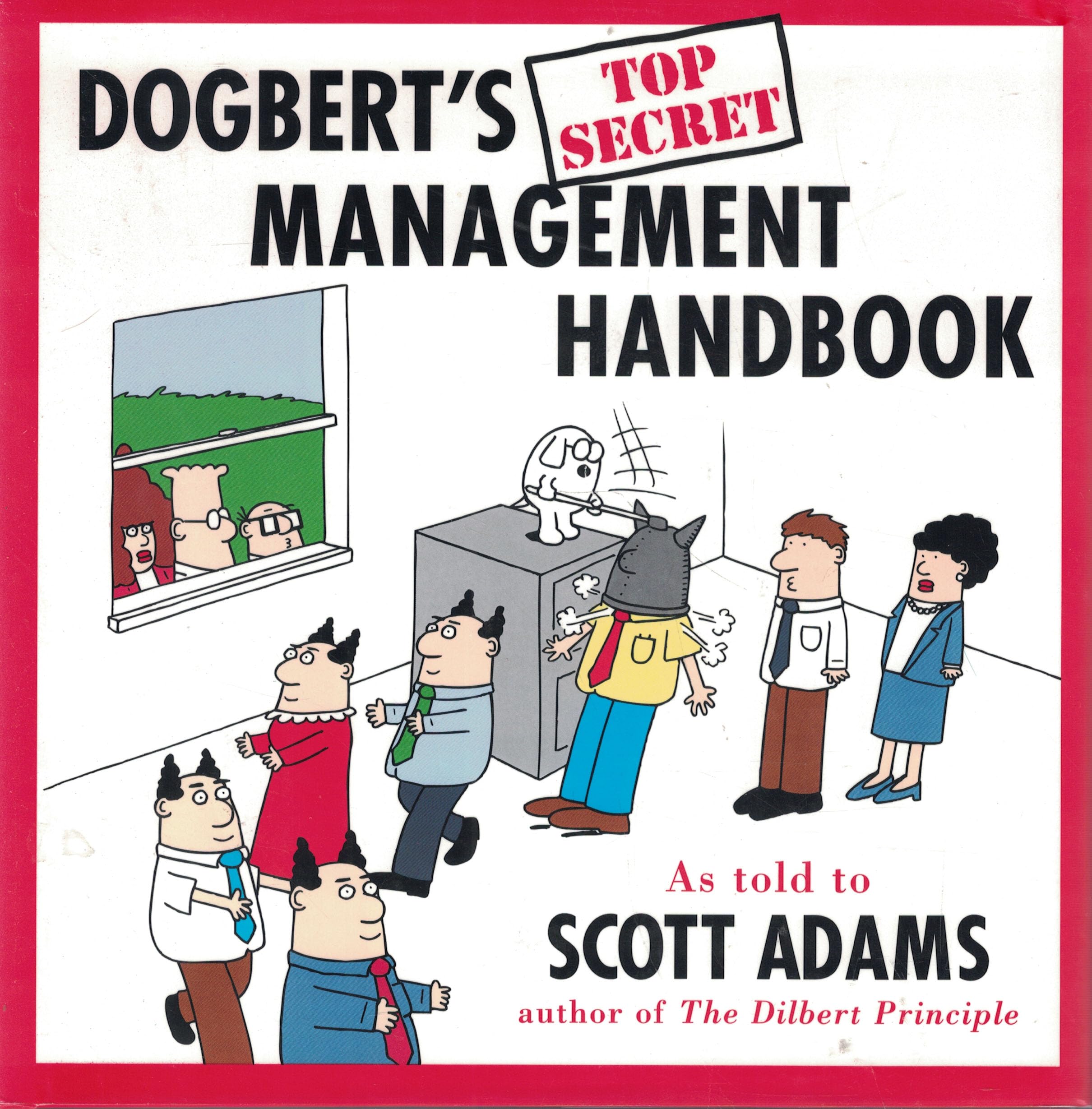 jaquette livre Dogbert's Top Secret Management Handbook