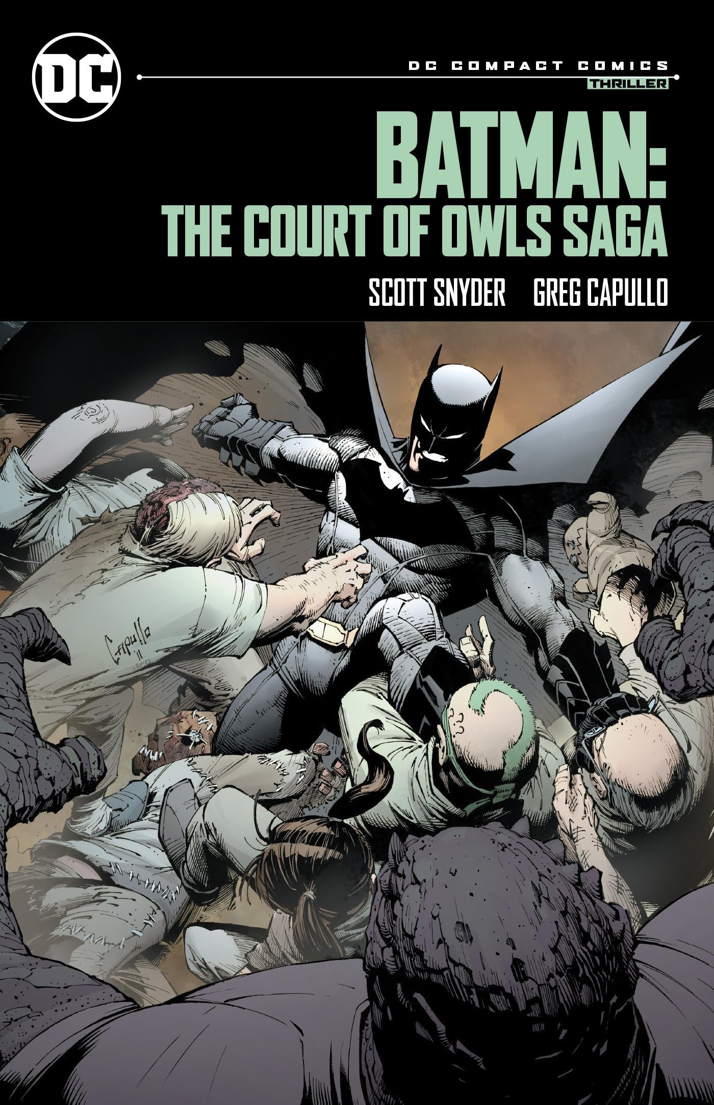 jaquette album Batman: The Court of Owls Saga: DC Compact Comics Edition