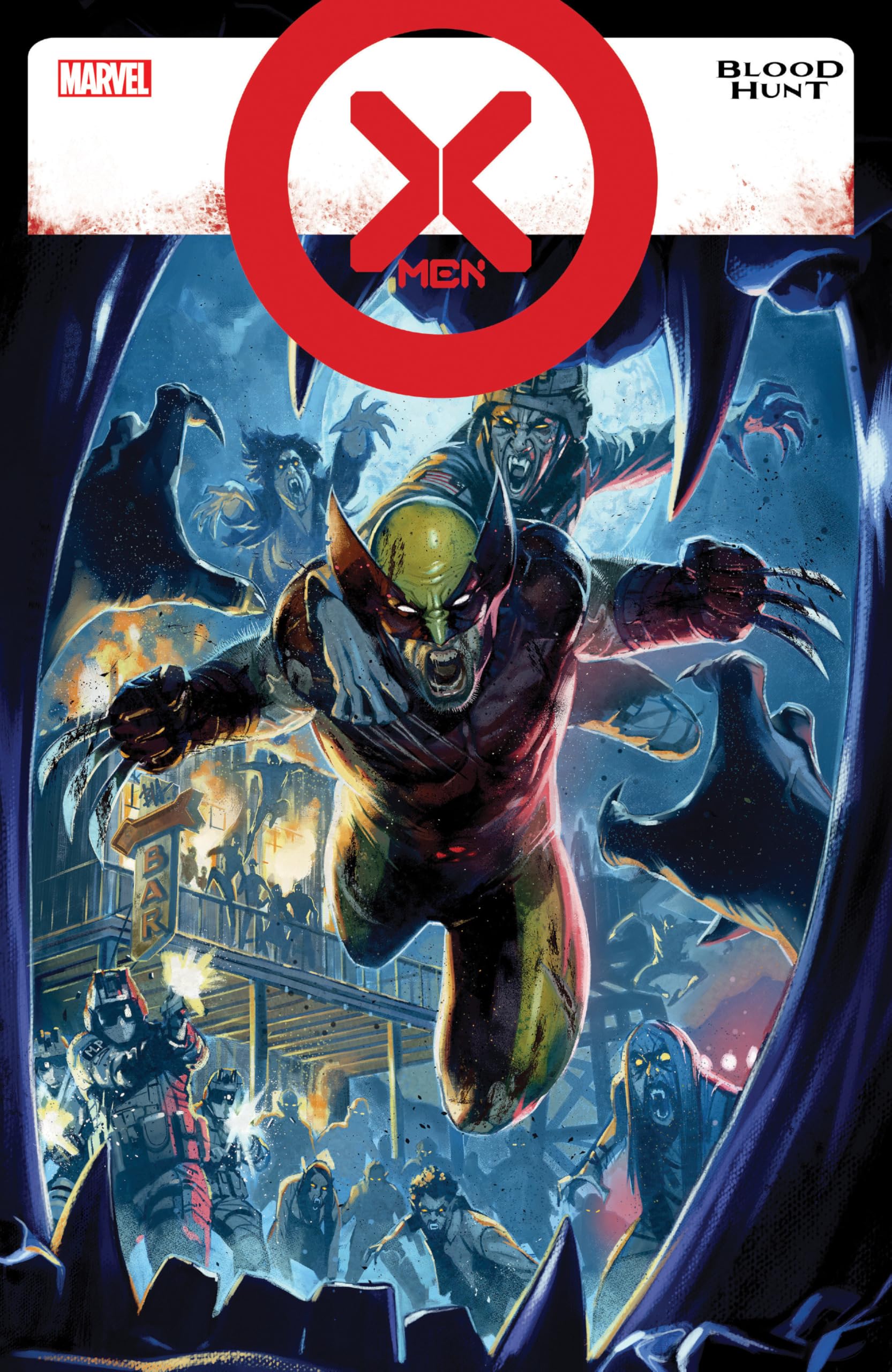 jaquette album X-MEN: BLOOD HUNT