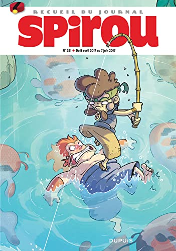 jaquette album Recueil Spirou N° 351, Du 5 Avril Au 7 Juin 2017