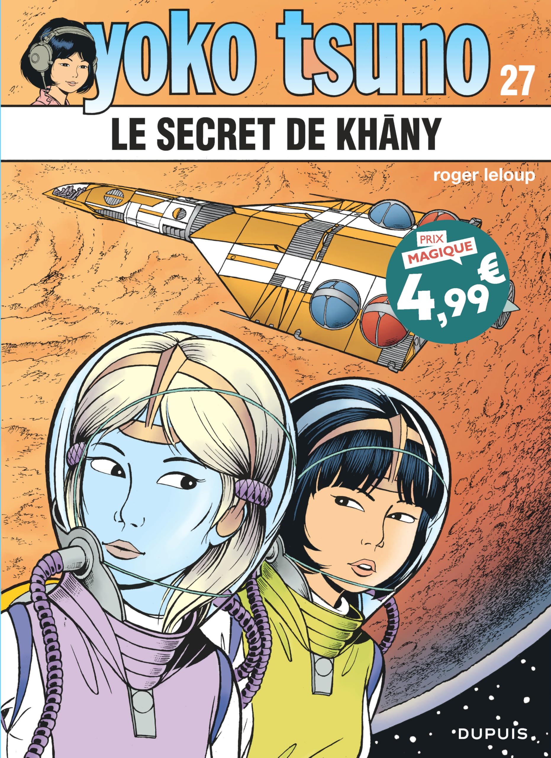 jaquette album Yoko Tsuno - Tome 27 - Le secret de Khâny