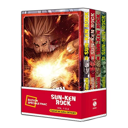 jaquette album Sun-Ken Rock Tome 1 À 4 - Pack Spécial Avec Carnet De Notes Offert