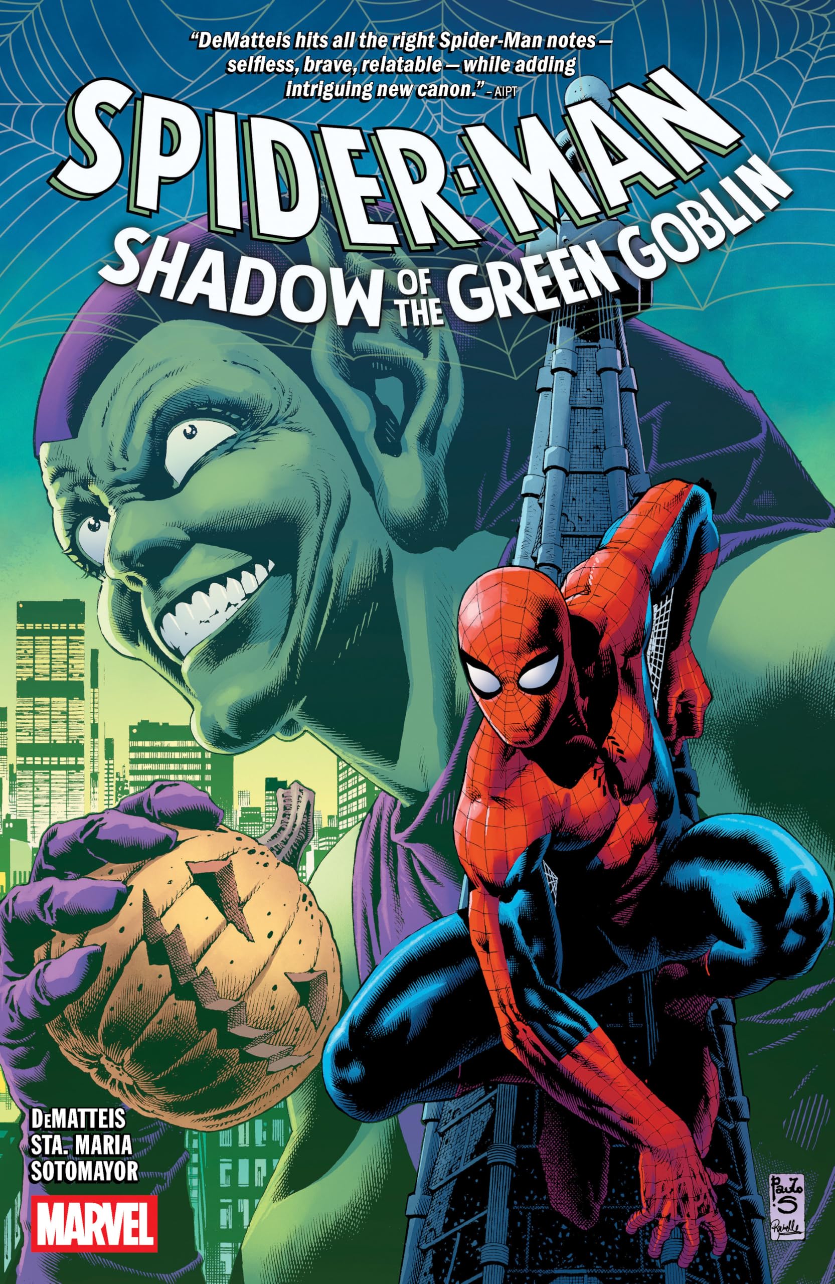 jaquette album SPIDER-MAN: SHADOW OF THE GREEN GOBLIN
