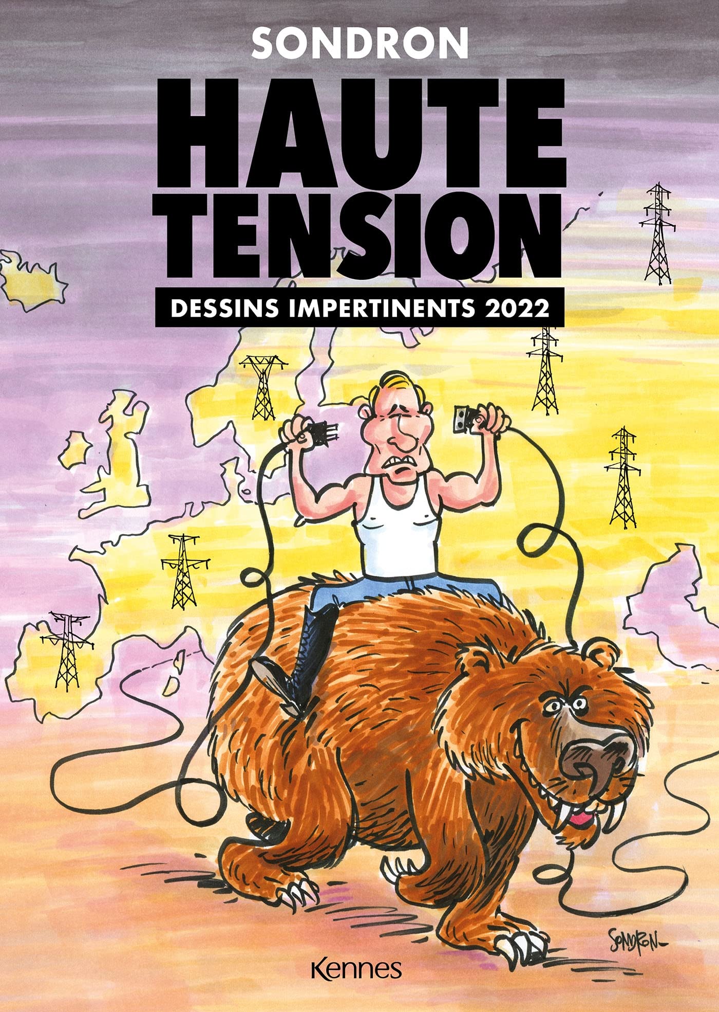 jaquette album Haute tension: Dessins impertinents 2022