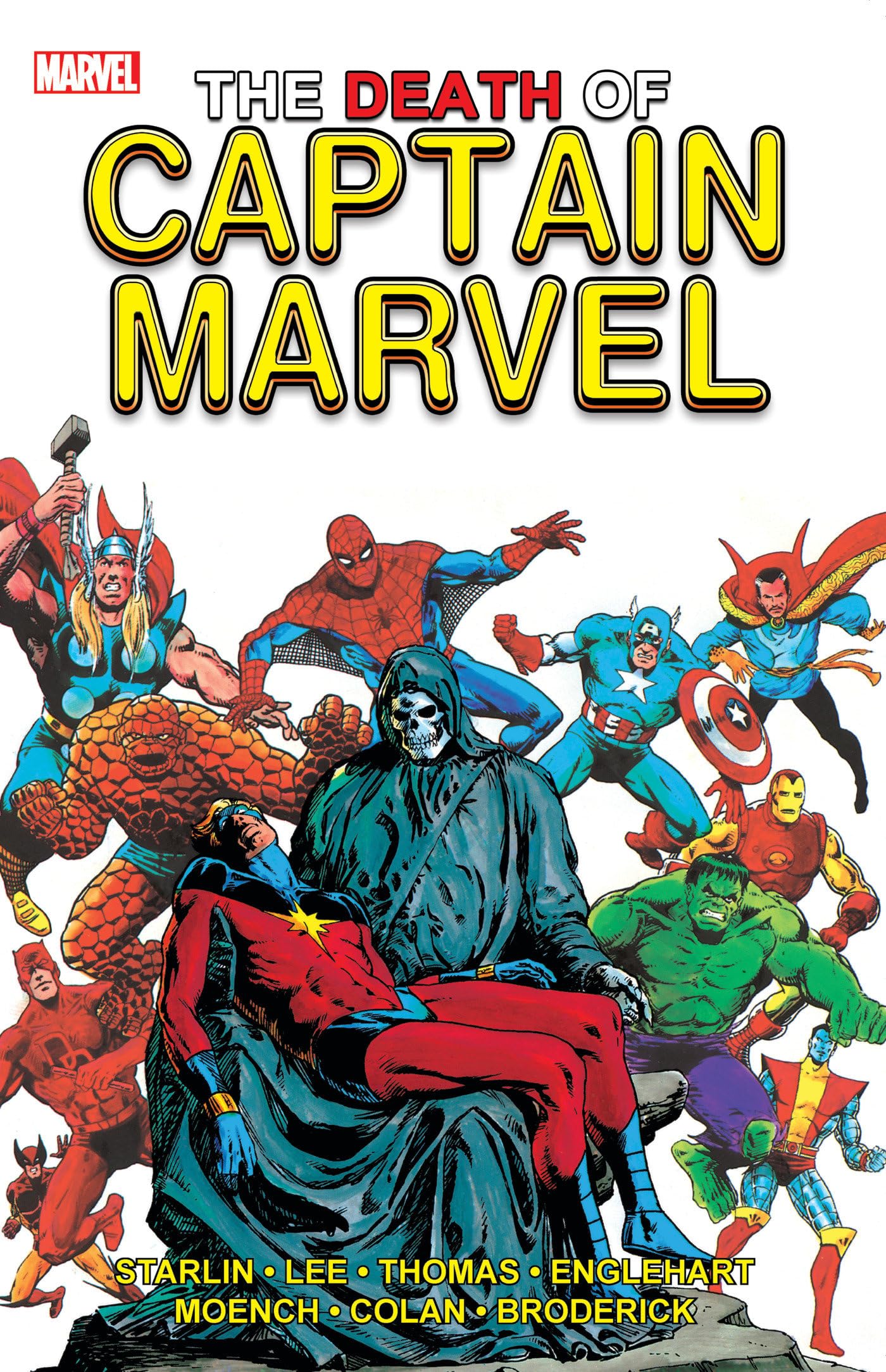 jaquette album The Death of Captain Marvel