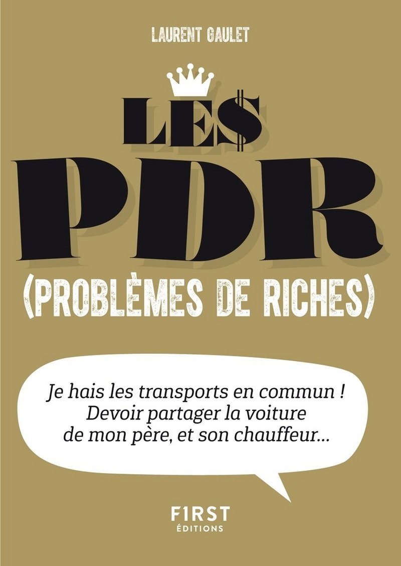jaquette album Petit Livre de - Les PDR (problèmes de riches)