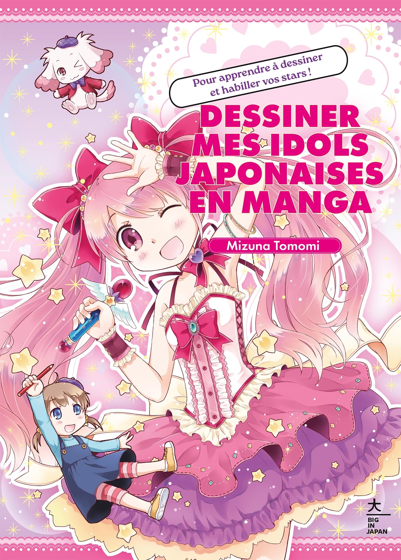 jaquette album Manga Idols: Dessiner mes idols japonaises en manga