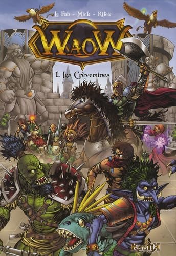 jaquette album Waow Tome 1 - Les Crèvemines