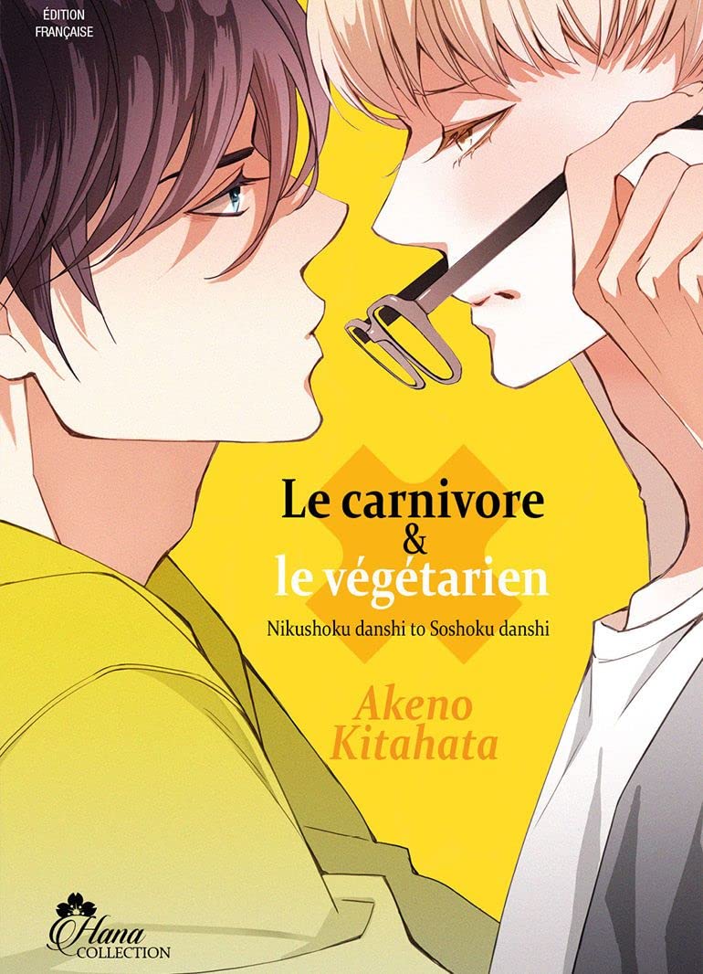 jaquette album Le carnivor et le végétarien - Livre (Manga) - Yaoi - Hana Collection