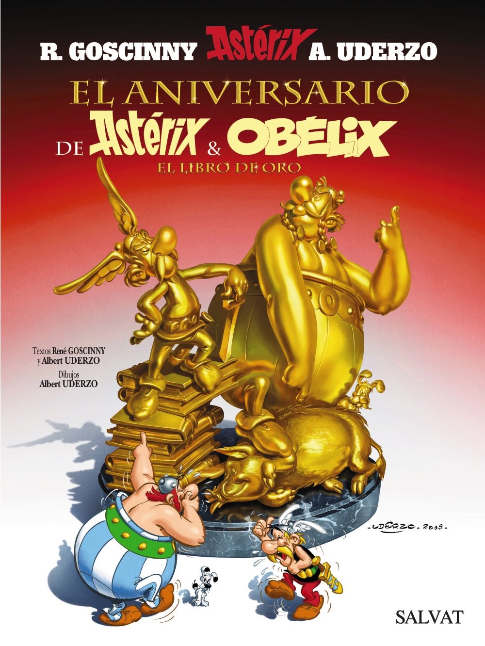 jaquette album El aniversario de Asterix y Obelix / The Anniversary of Asterix and Obelix: El libro de oro / The Golden Book
