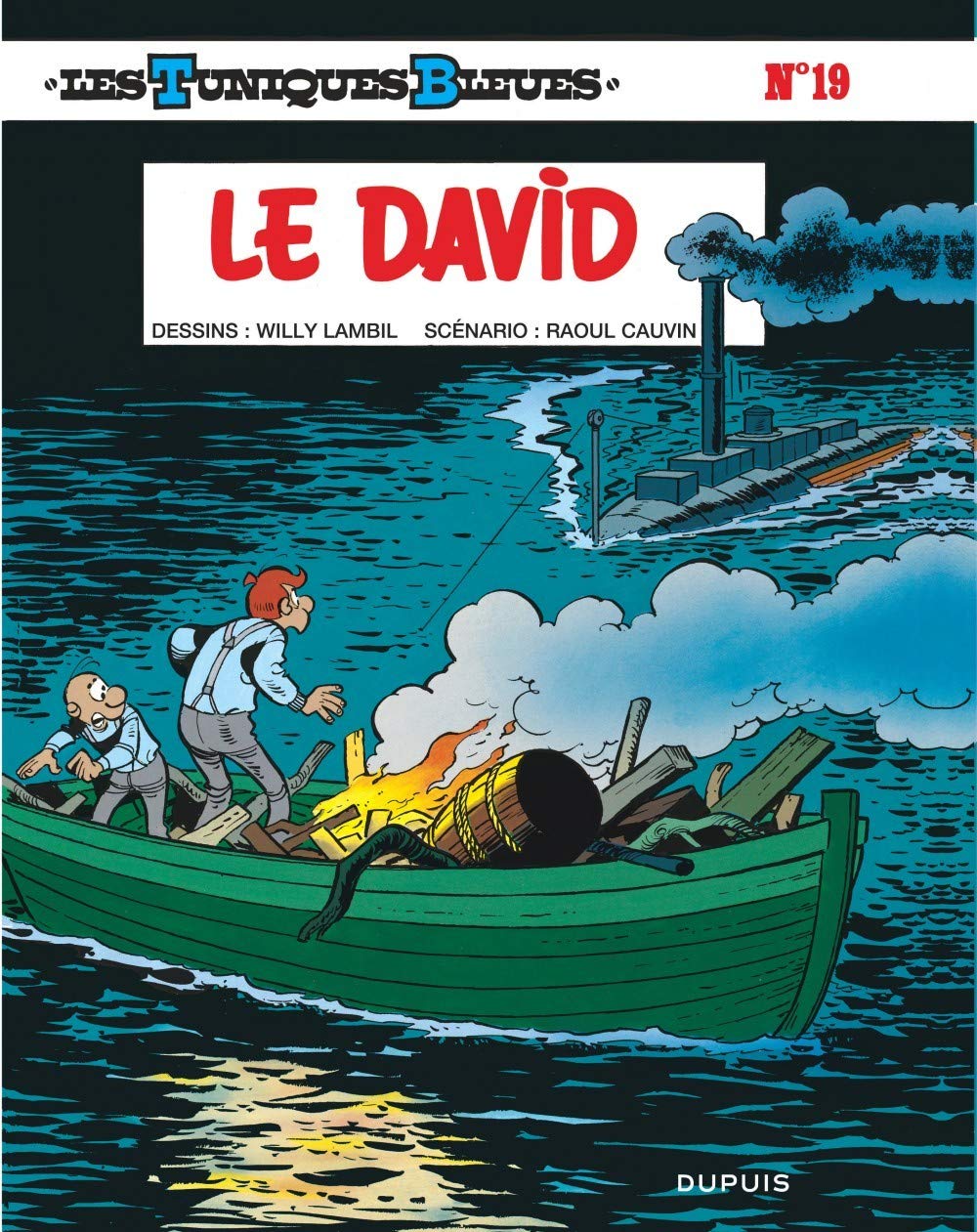 jaquette album Les Tuniques bleues, tome 19 : Le David