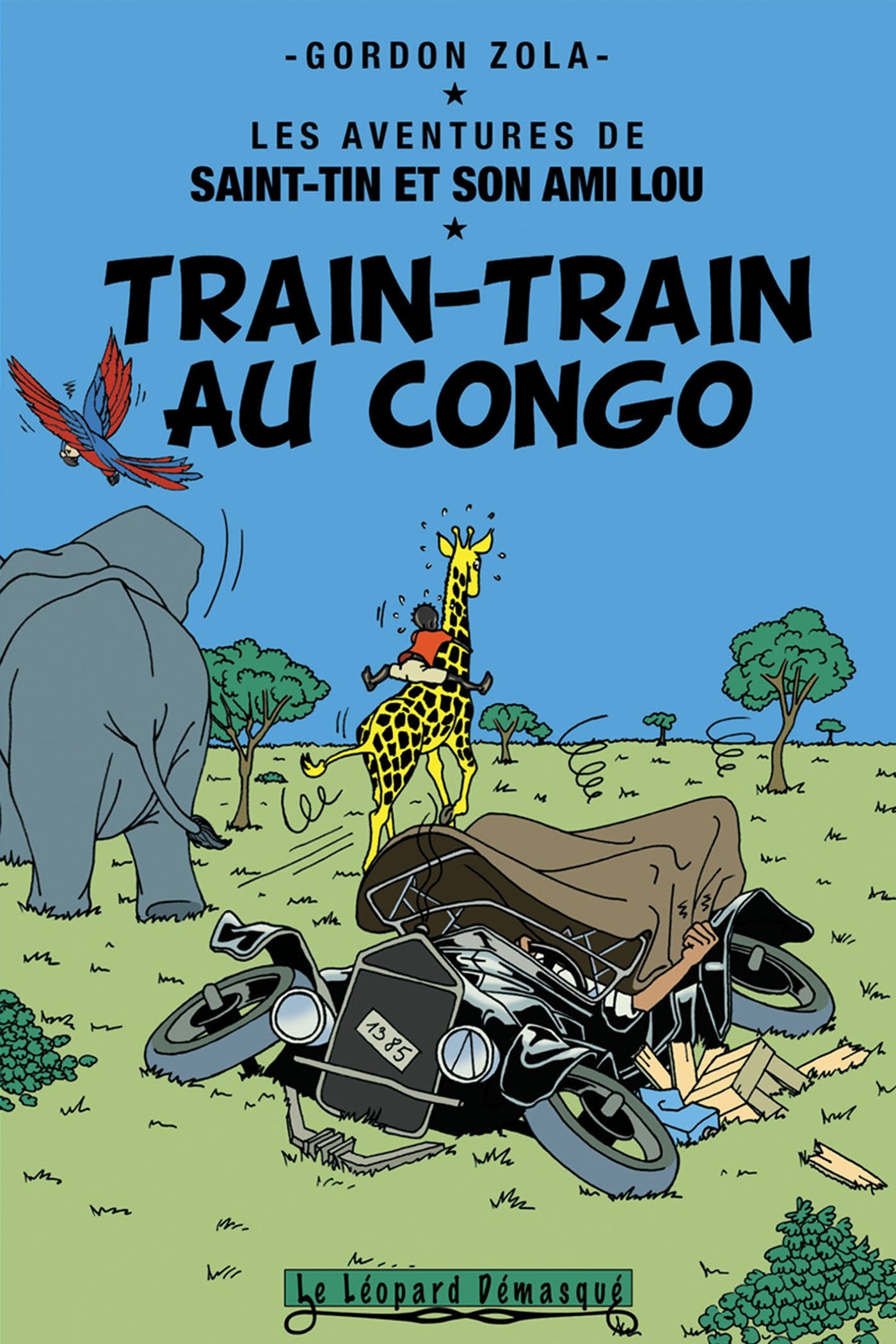 jaquette album Train-train au Congo