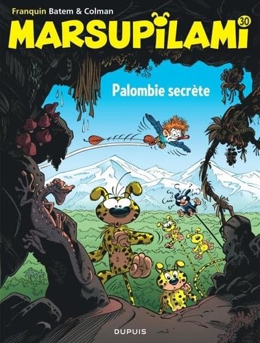 jaquette album Marsupilami Tome 30 - Palombie Secrète