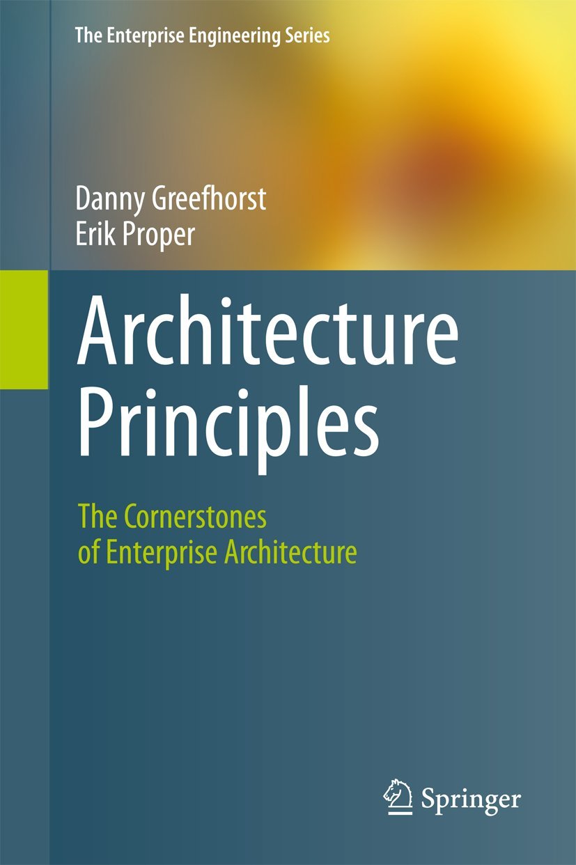 jaquette album Architecture Principles: The Cornerstones of Enterprise Architecture