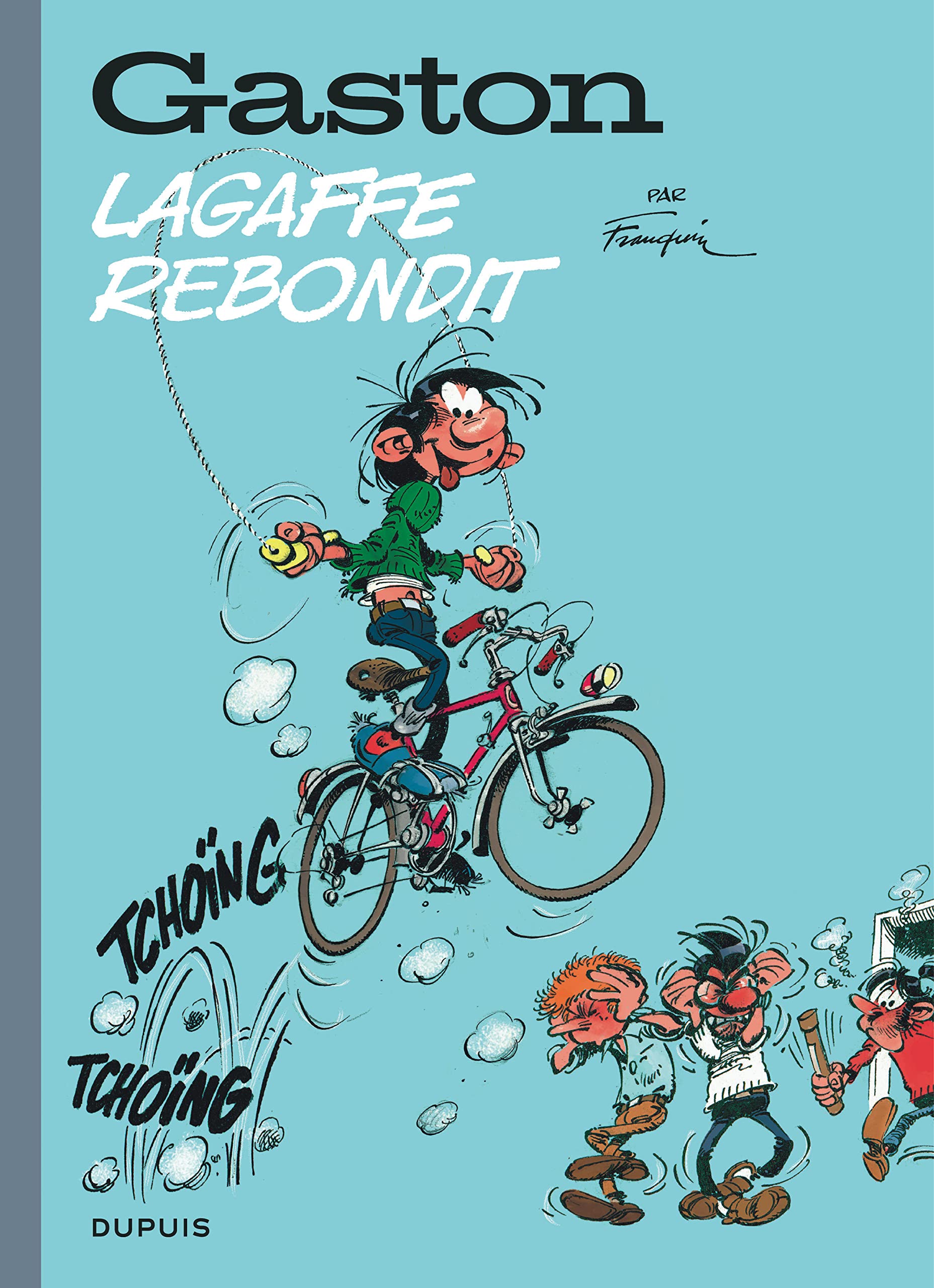 jaquette album Gaston (Edition 2018) - Tome 20 - Lagaffe rebondit (Opé été 2020)