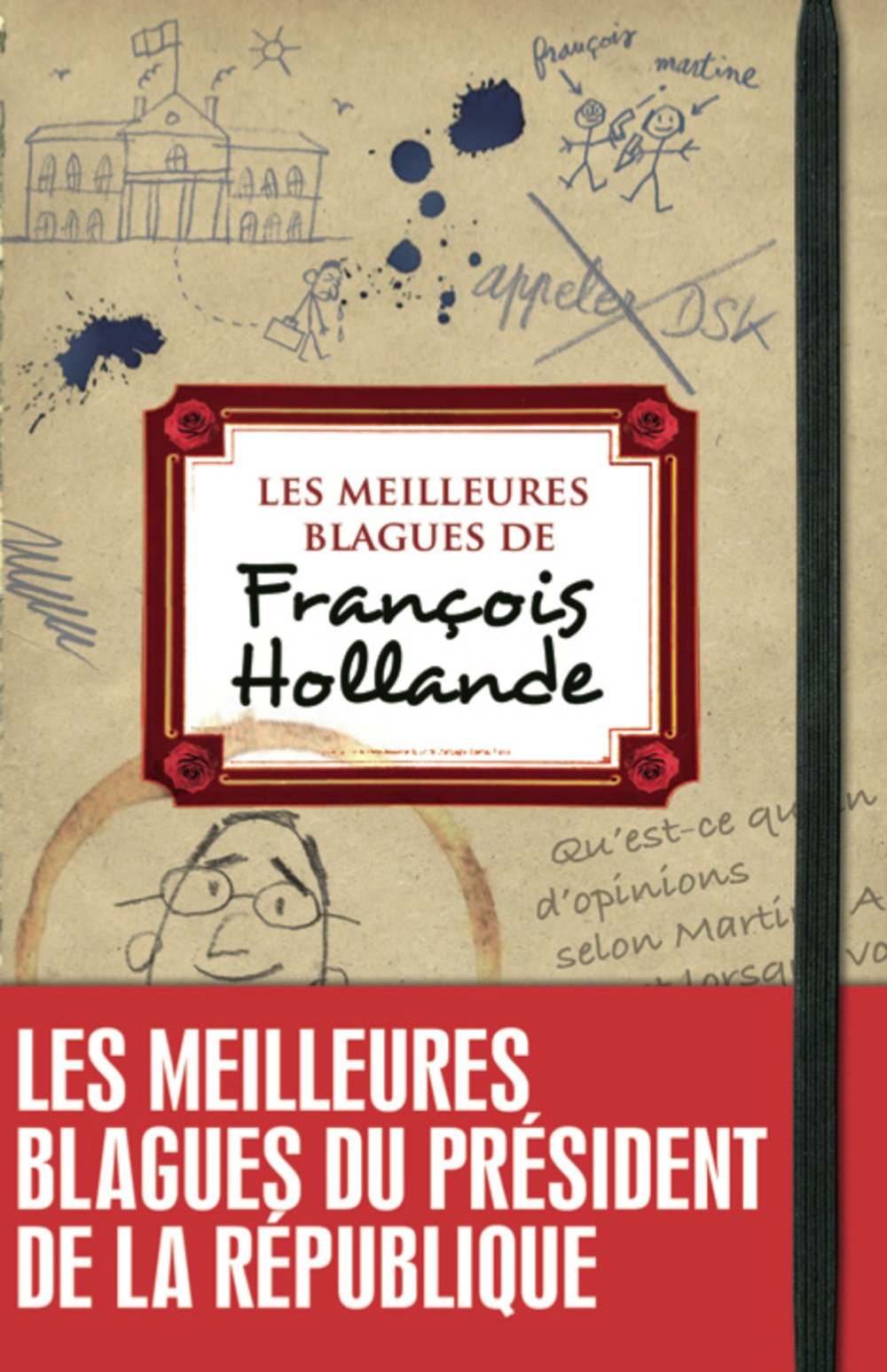 jaquette album Les meilleures blagues de François Hollande