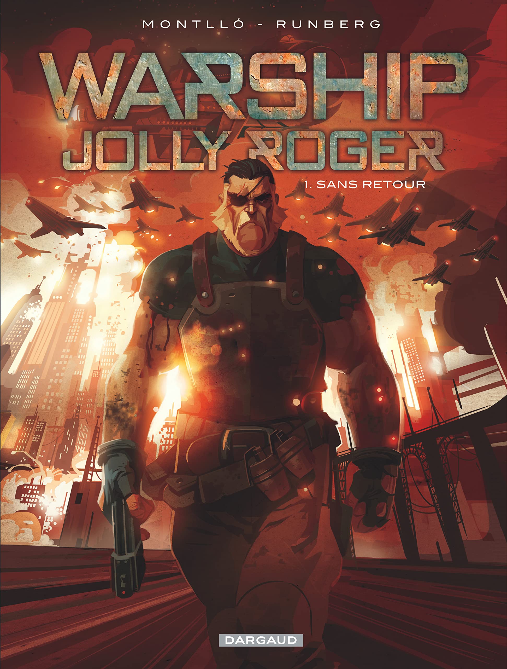 jaquette album Warship Jolly Roger - tome 1 - Sans retour