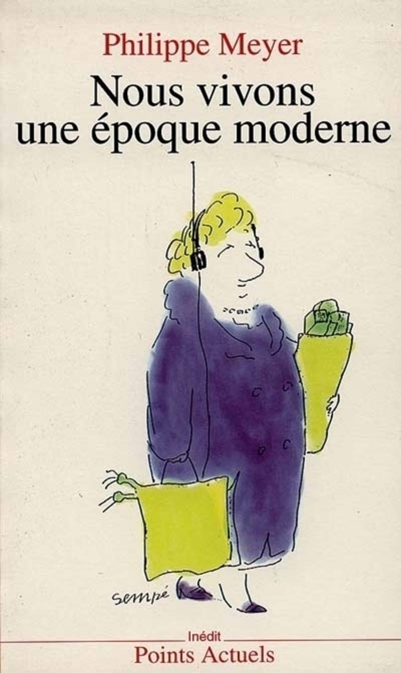jaquette album Nous vivons une époque moderne