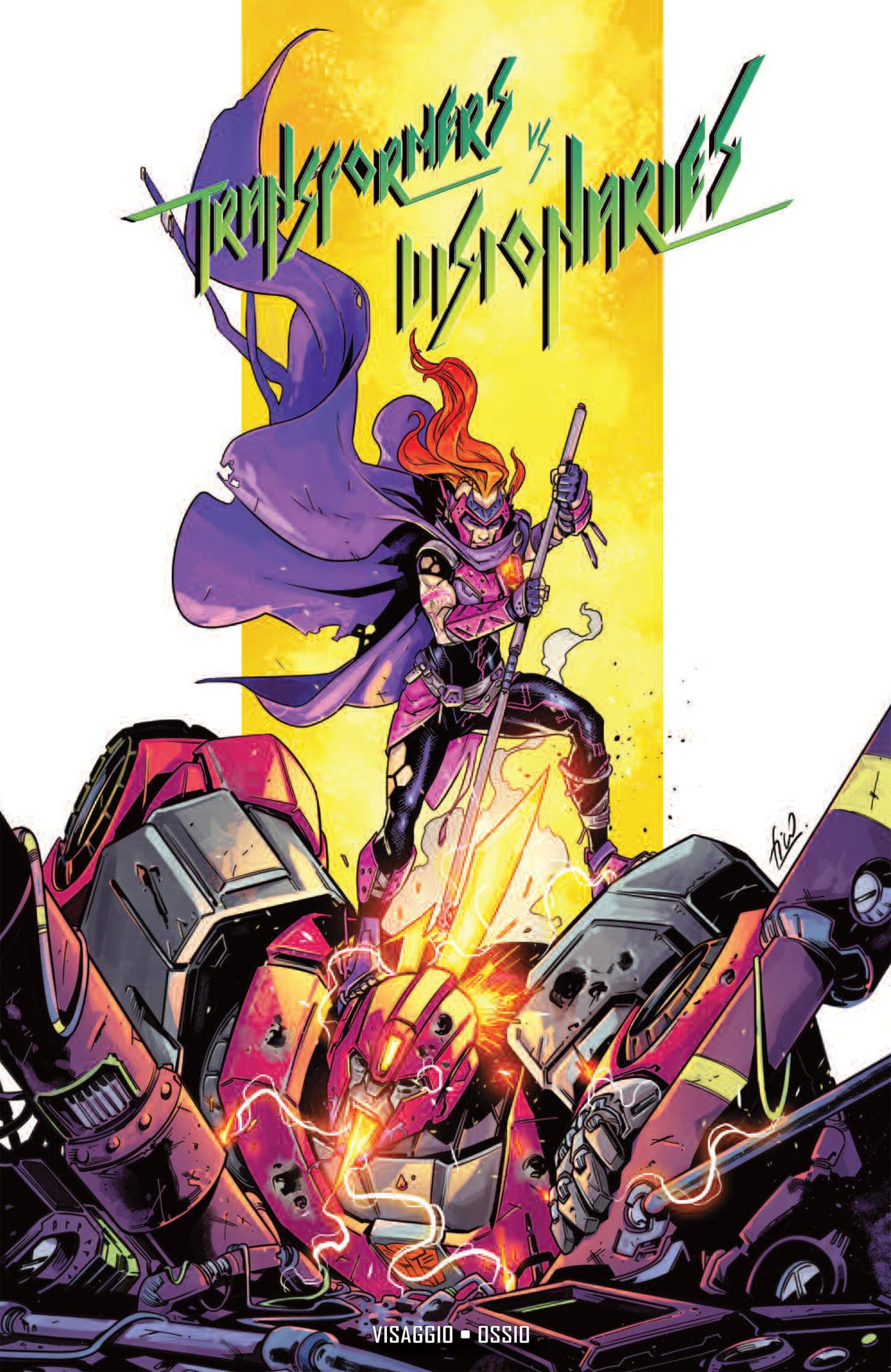 jaquette album Transformers vs. Visionaries
