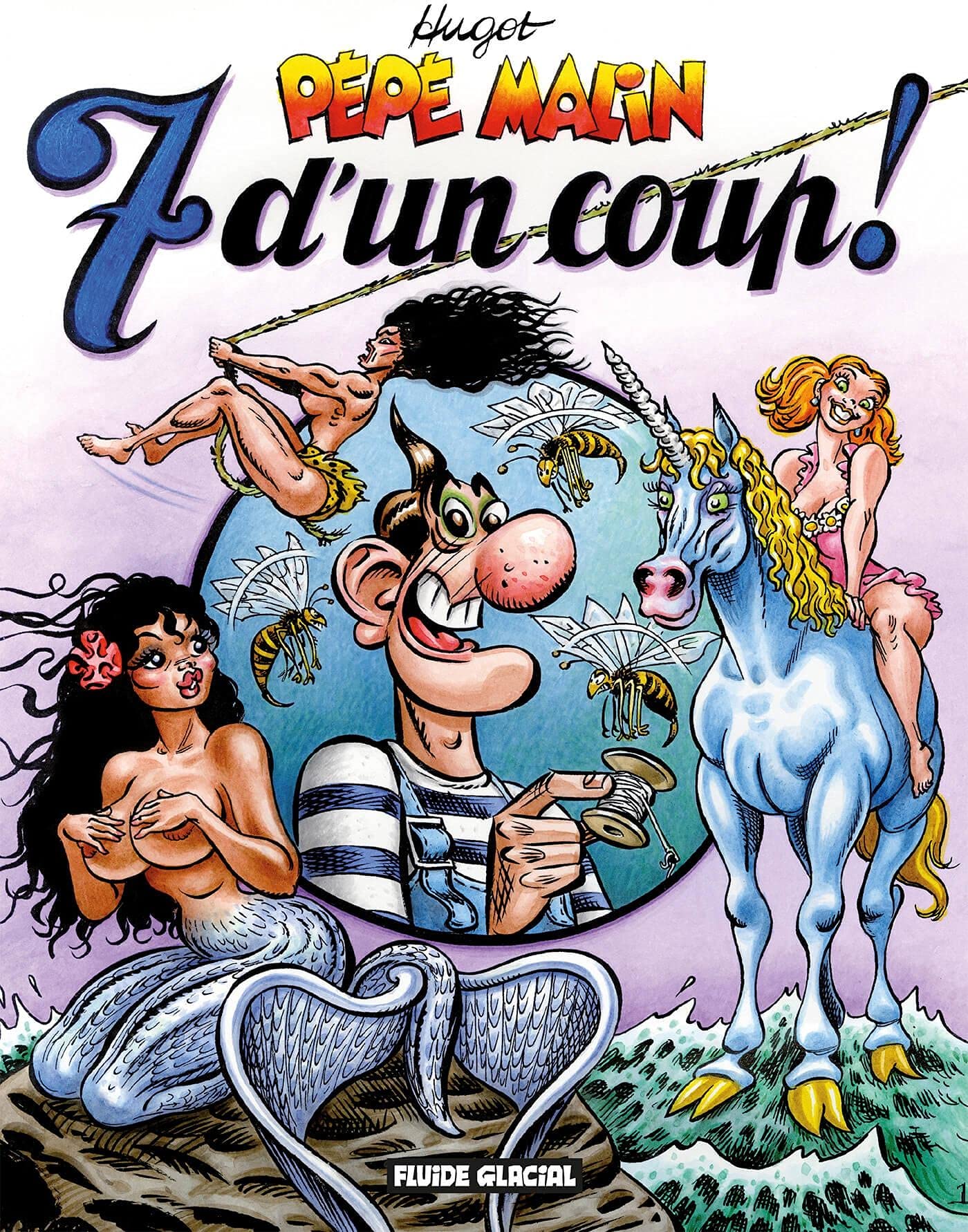 jaquette album Pépé Malin - Tome 06 - 7 d'un coup !