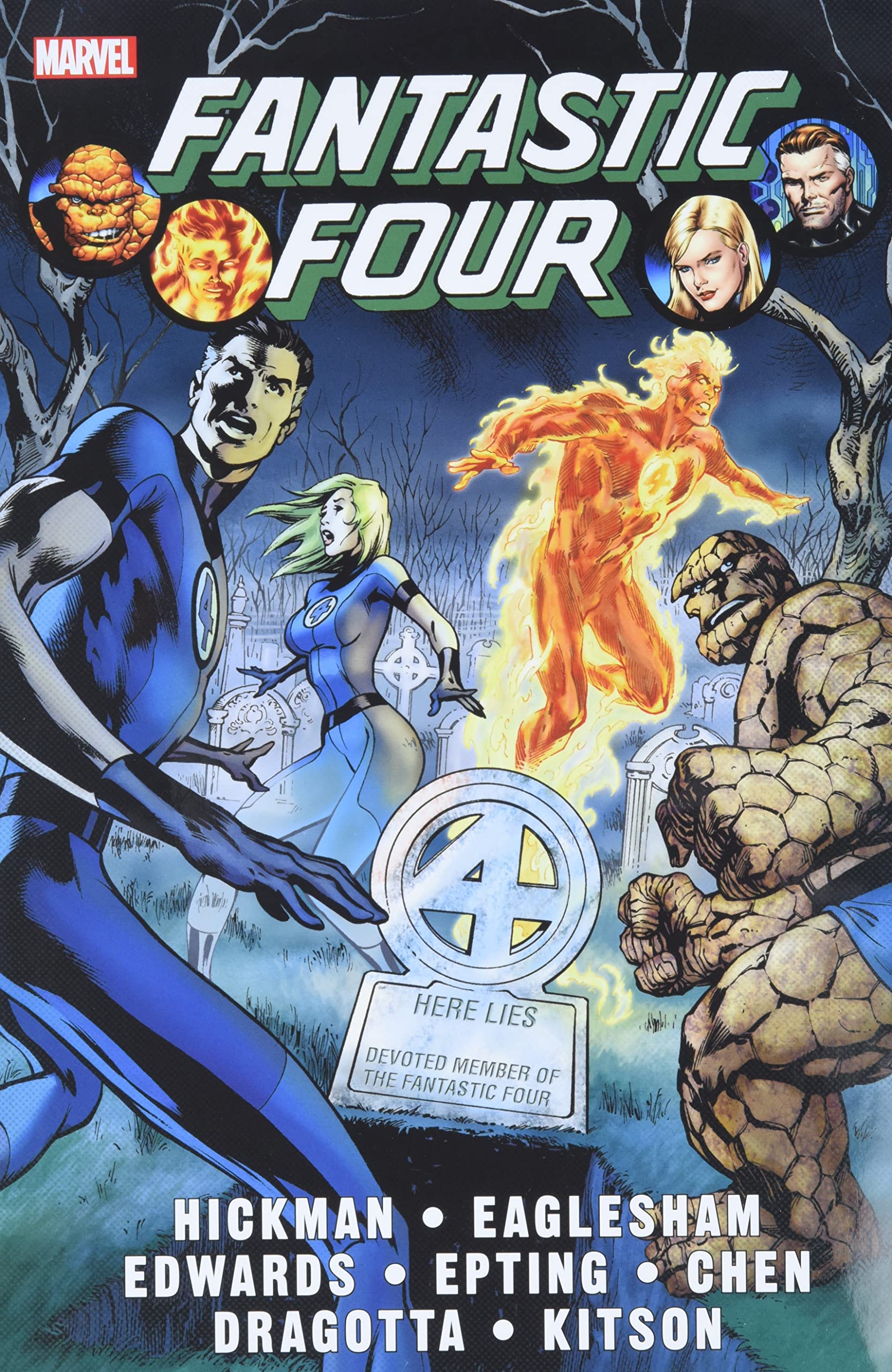 jaquette album Fantastic Four by Jonathan Hickman Omnibus Vol. 1