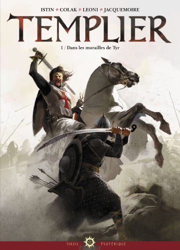 jaquette album Templier Tome 1 - Dans Les Murailles De Tyr