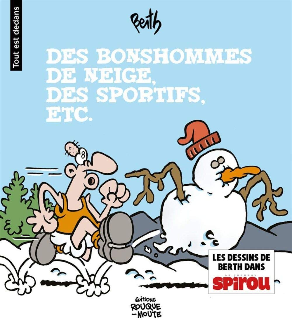 jaquette album Des bonshommes de neige, des sportifs, etc.