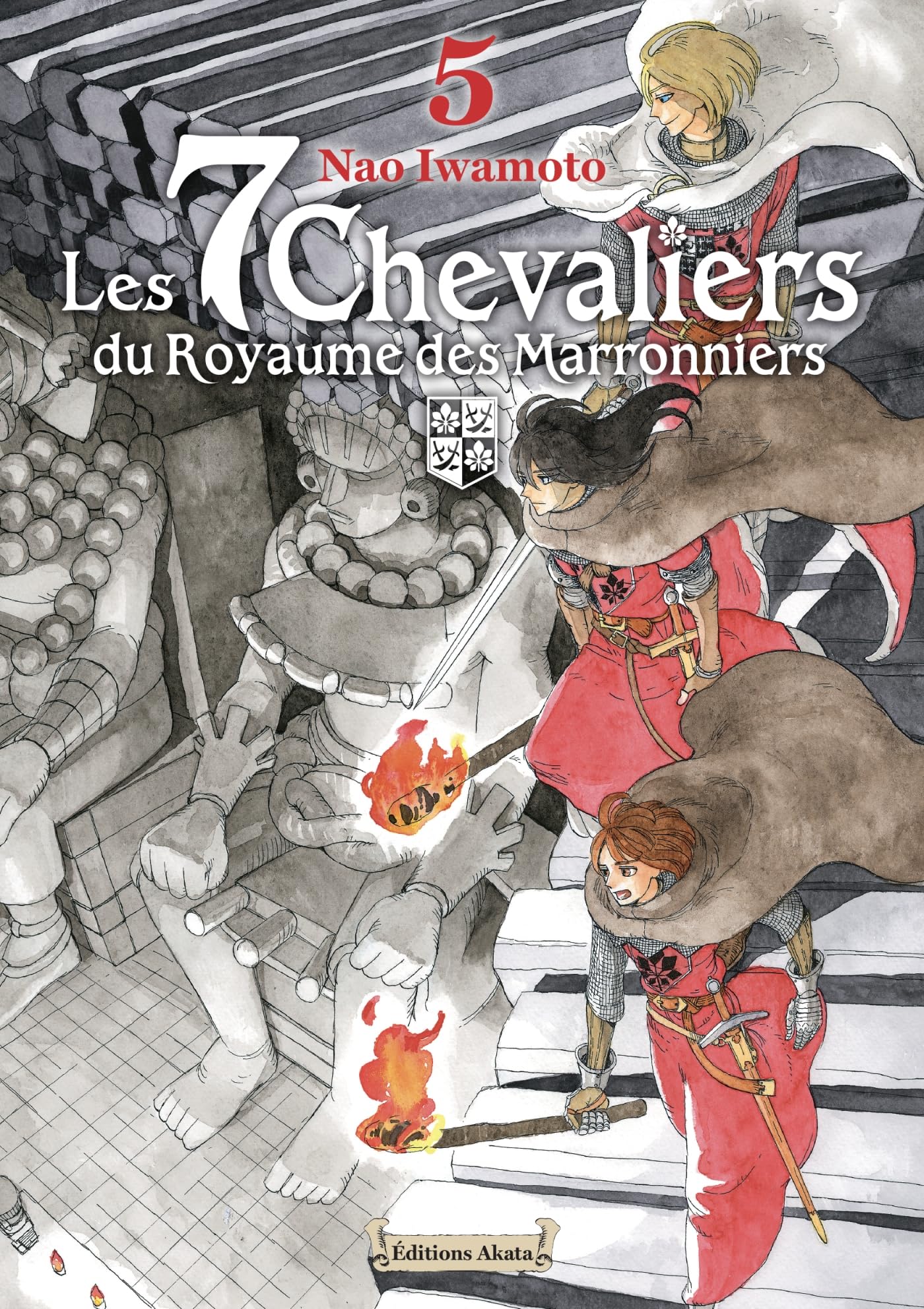 jaquette album Les 7 Chevaliers du Royaume des Marronniers - Tome 5