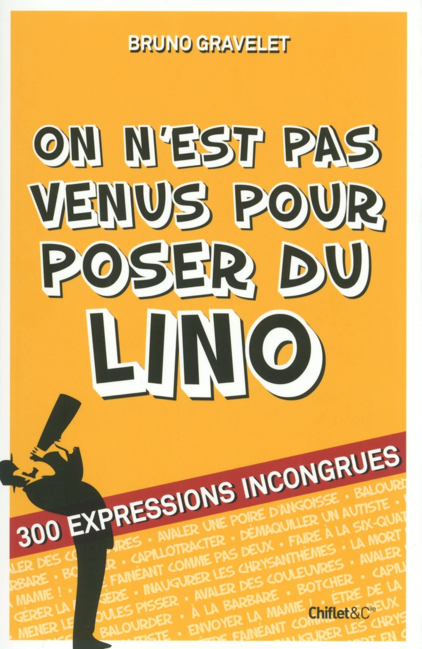 jaquette livre On n'est pas venu pour poser du lino