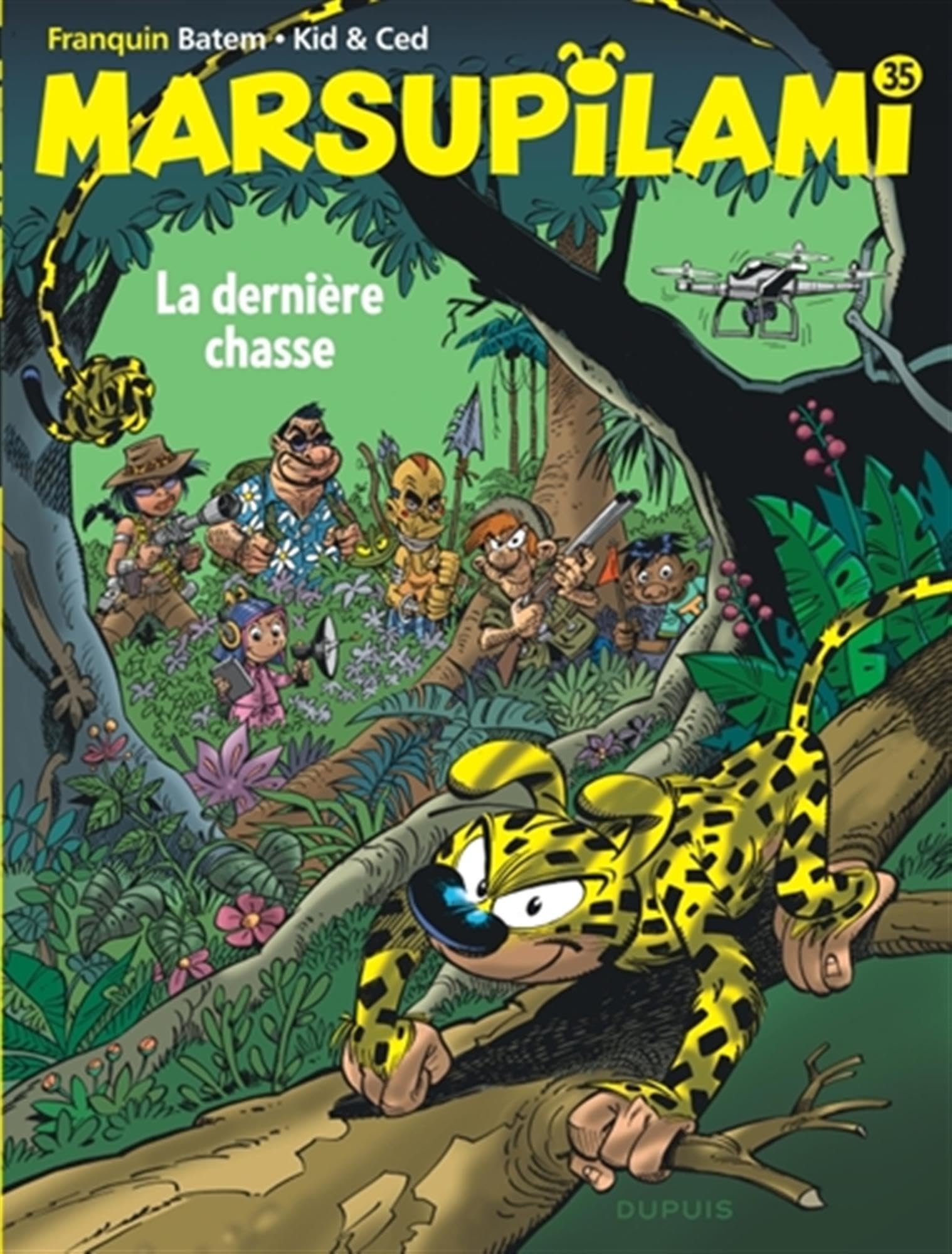 jaquette album Marsupilami - Tome 35 - La dernière chasse