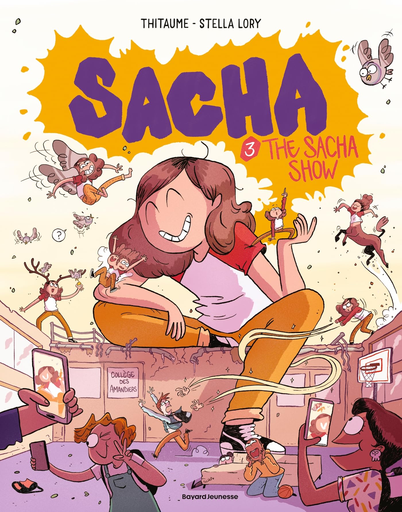 jaquette album Sacha, Tome 03: Le Sacha show