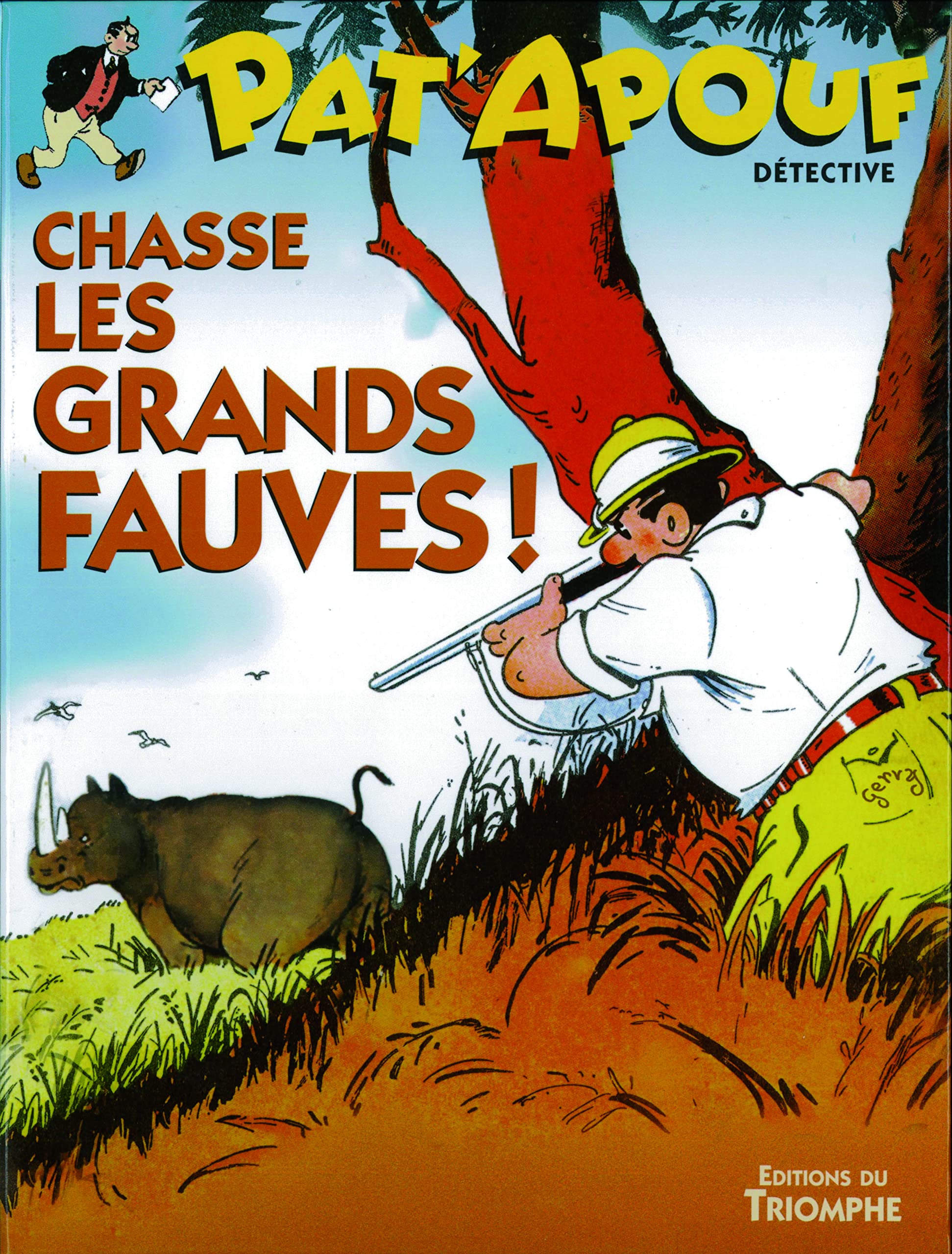 jaquette album Pat'Apouf chasse les grands fauves!