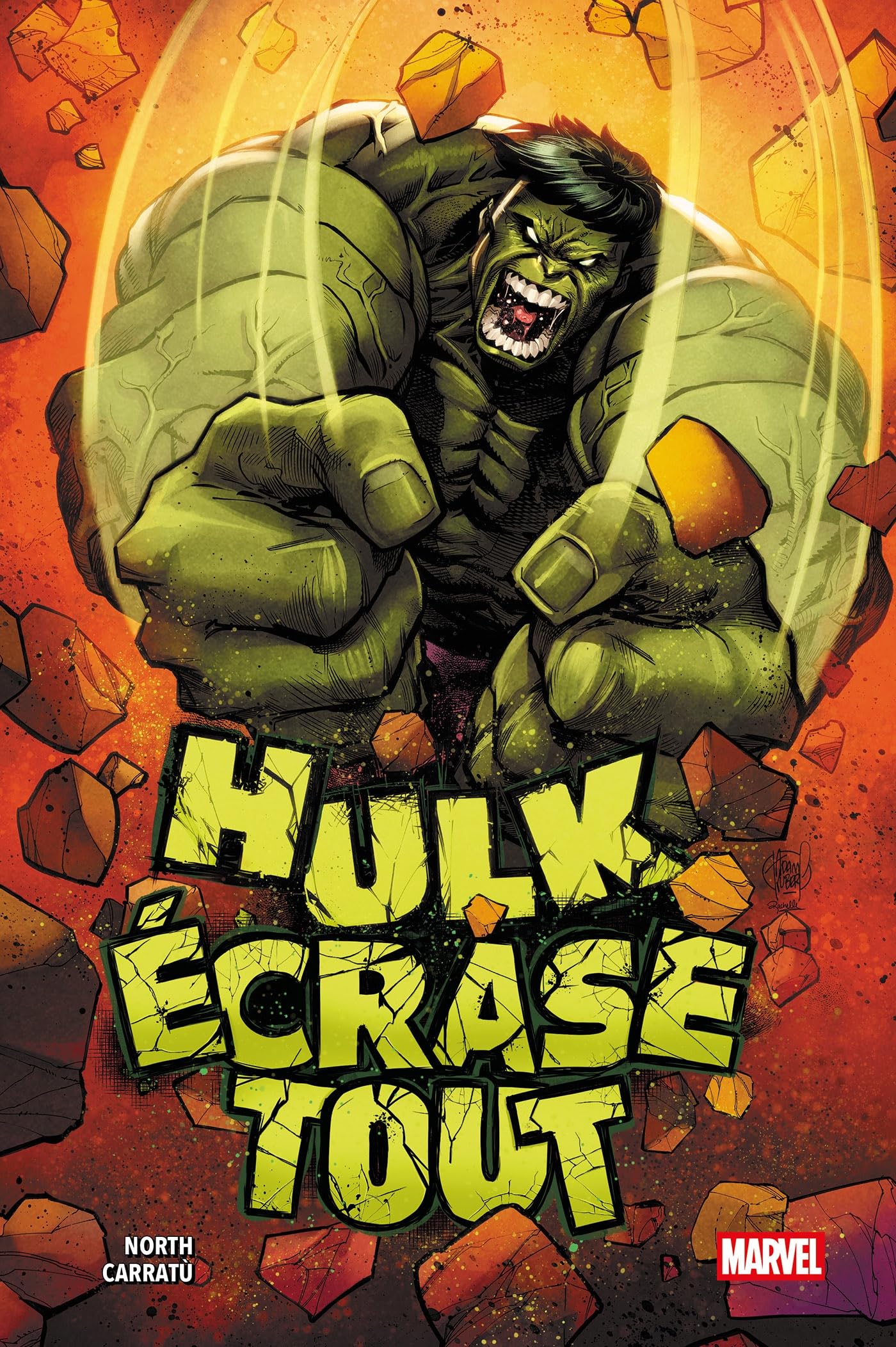 jaquette album Hulk écrase tout