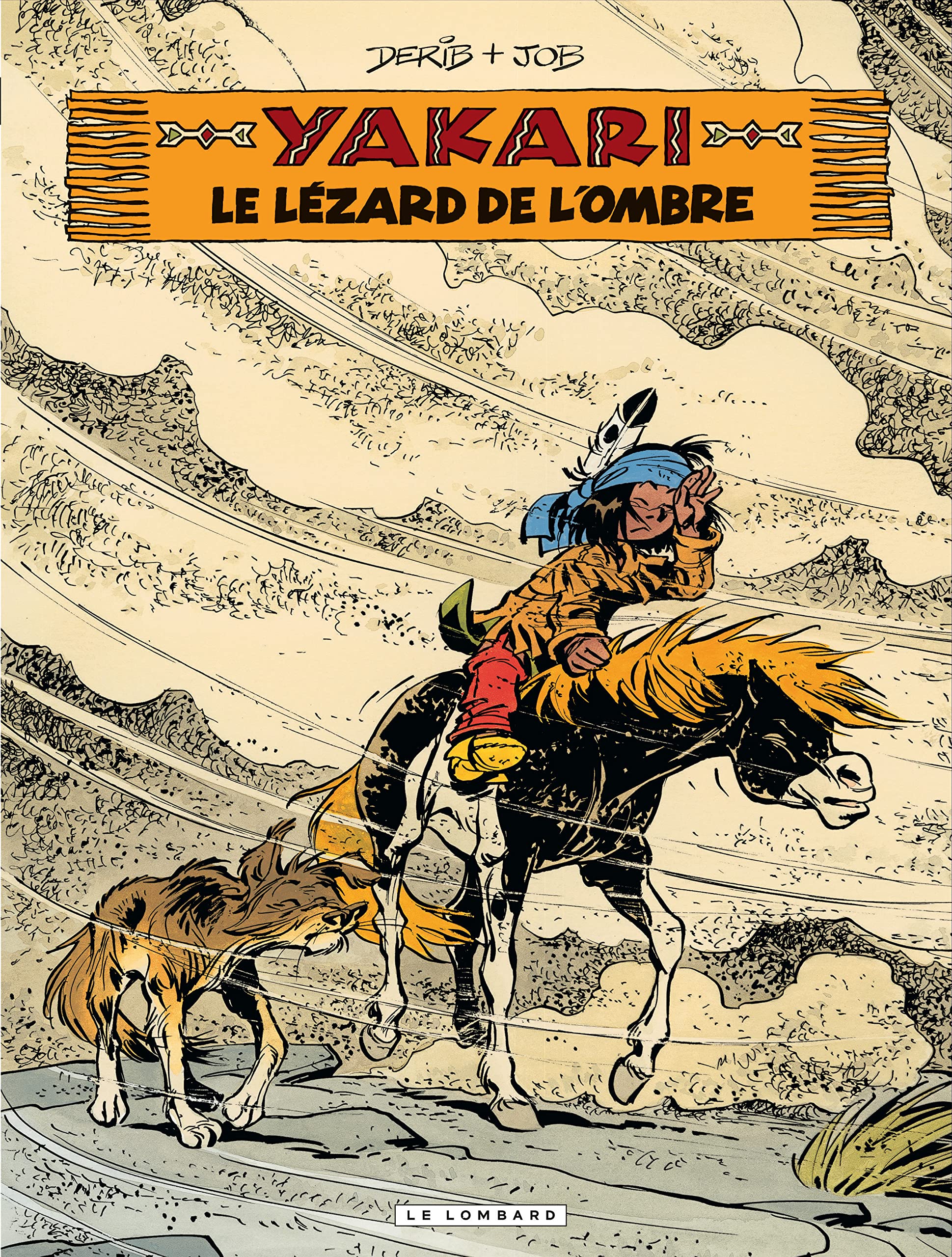 jaquette album Yakari - tome 36 - Le lézard de l'ombre + Fiche Animal