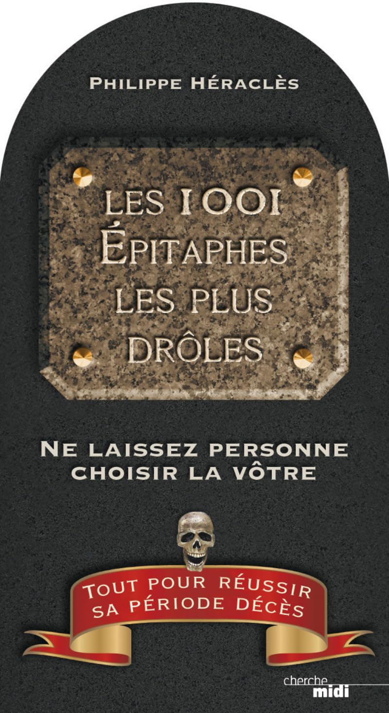 jaquette album Les 1001 épitaphes les plus drôles