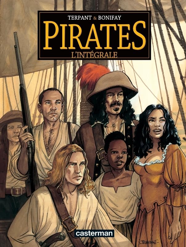 jaquette album Pirates L'intégrale - Un Autre Monde - Bonne Espérance - Les Naufrageurs - Paloma - Jusqu'au Bout Du Rêve