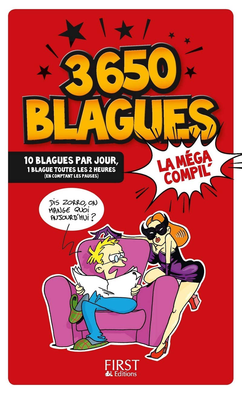 jaquette album 3650 blagues: La méga compile