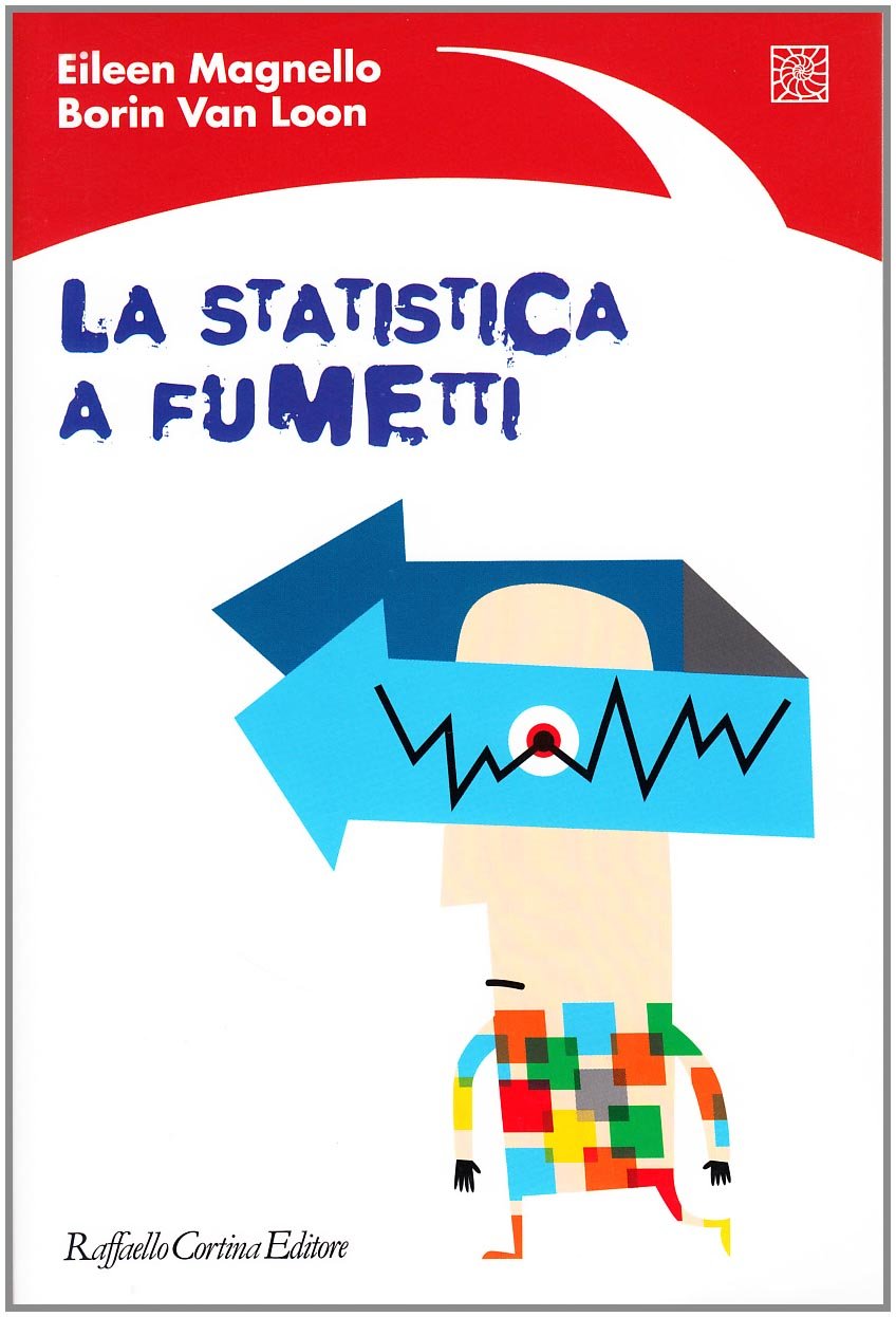 jaquette livre La statistica a fumetti. Ediz. illustrata