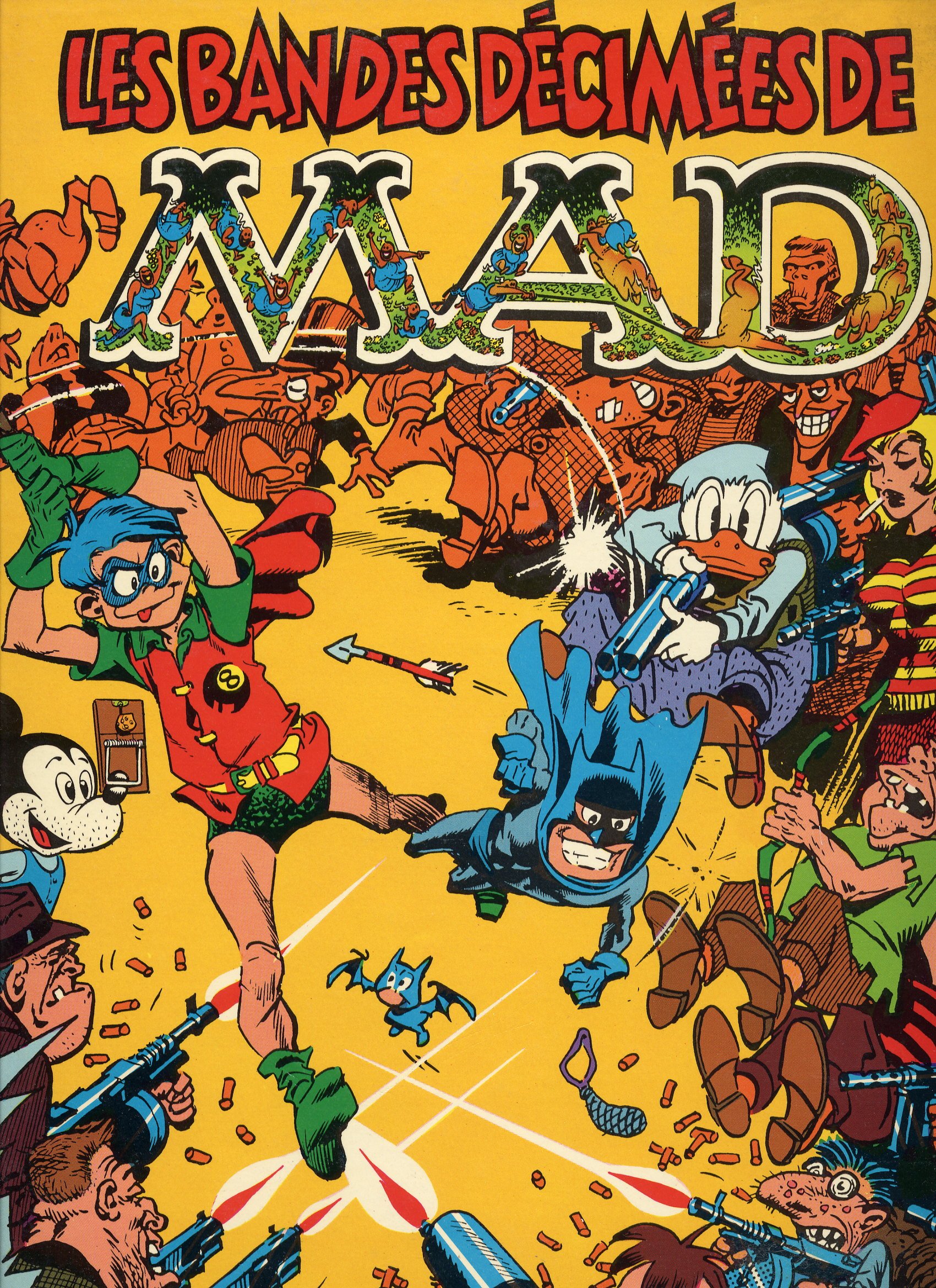 jaquette album Les bandes décimées de Mad