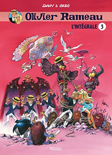 jaquette album Olivier Rameau L'intégrale 3 - Tome 7, Le Miroir À Trois Face - Tome 8, La Trompette Du Silence - Tome 9, Le Canon De La Bonne Humeur