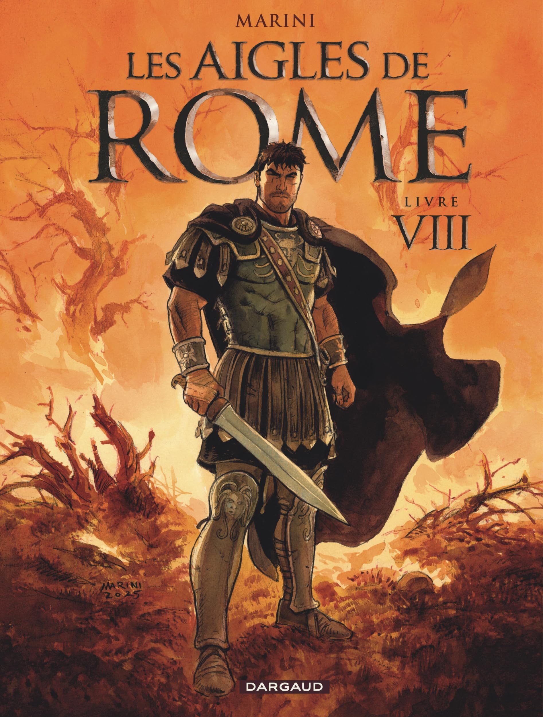 jaquette album Les Aigles de Rome - Tome 8 / Couverture variante (Marcus)