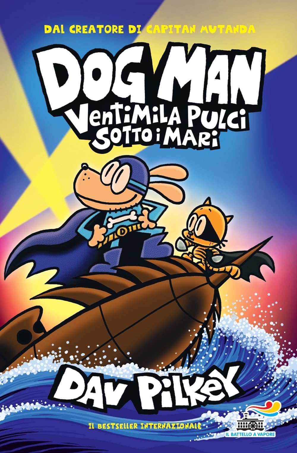 jaquette album Dog Man. Ventimila pulci sotto i mari