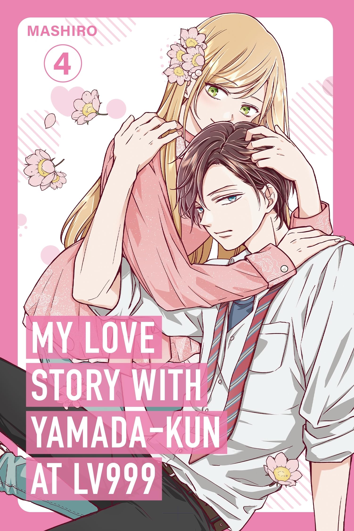 jaquette album My Love Story with Yamada-kun at Lv999, Vol. 4: The manga sensation, with one million copies sold in Japan, and an anime adaptation now streaming on crunchyroll!