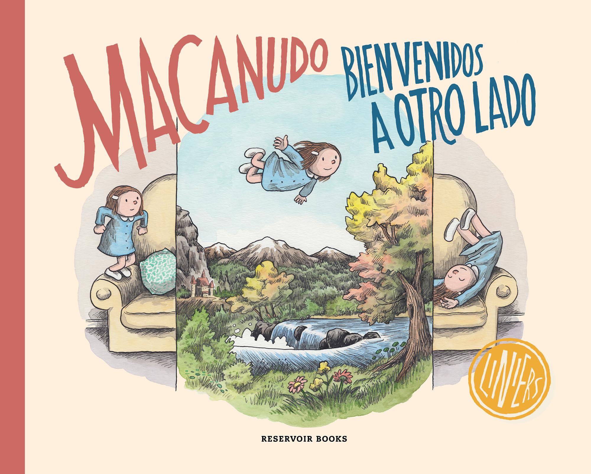 jaquette livre Bienvenidos a otro lado (Macanudo USA)