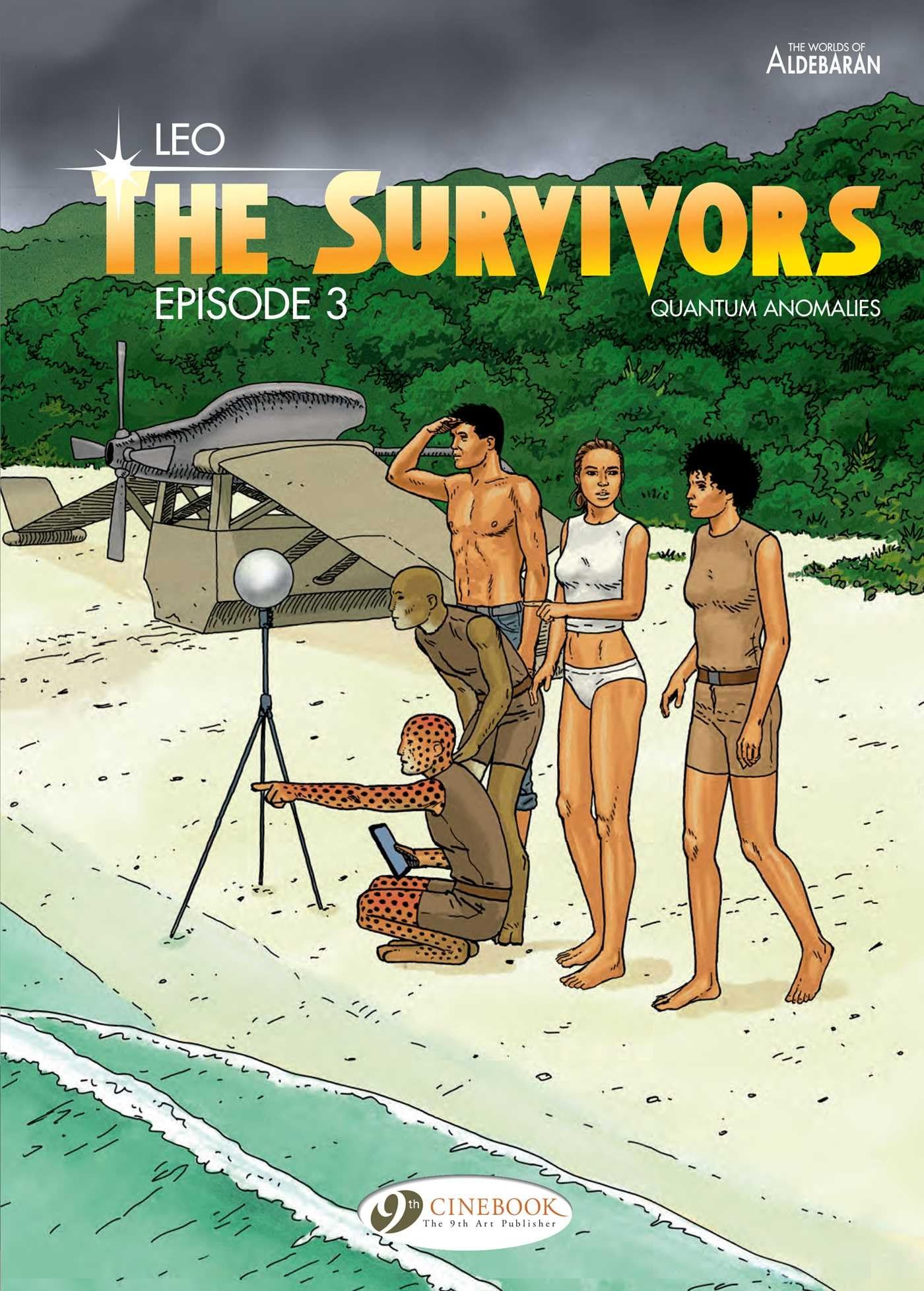jaquette album The Survivors - tome 3 Quantum anomalies (3)