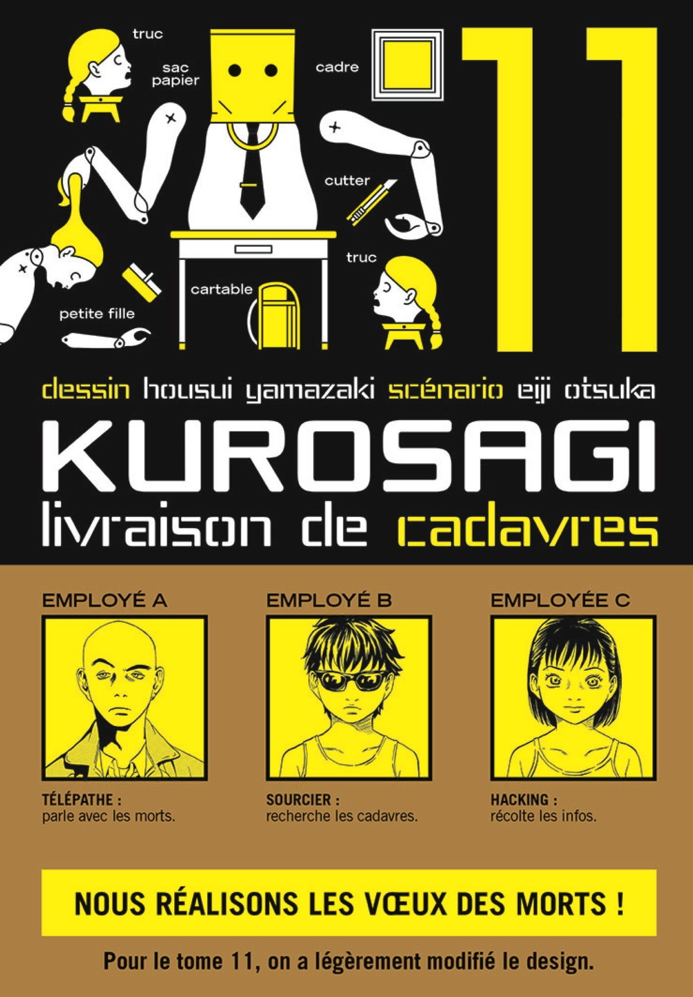jaquette album Kurosagi T11: Livraison de Cadavres