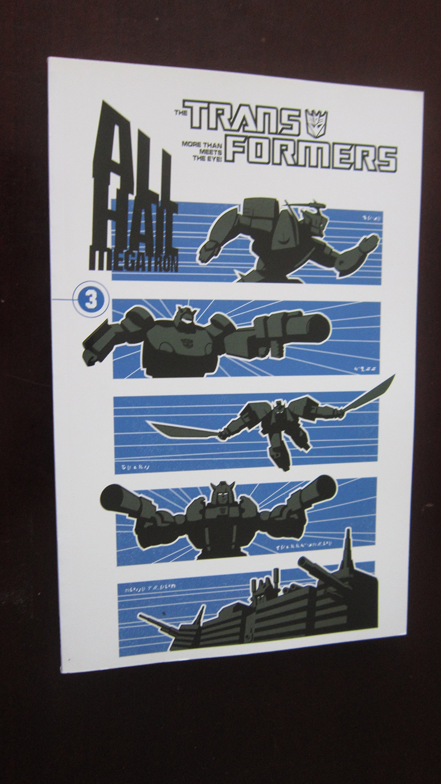 jaquette album Transformers: All Hail Megatron Volume 3