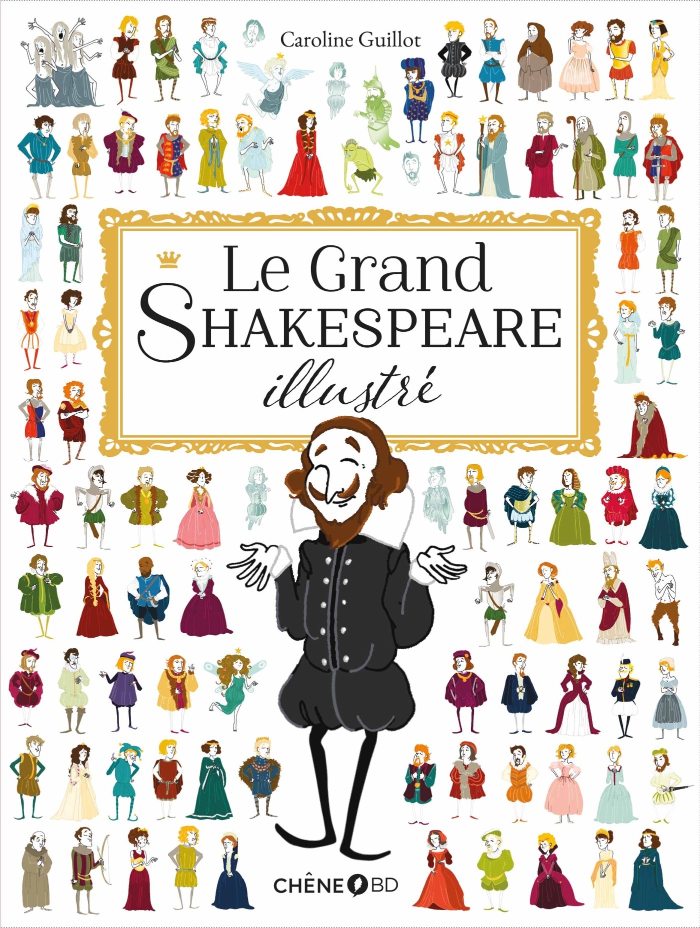 jaquette album Le Grand Shakespeare illustré