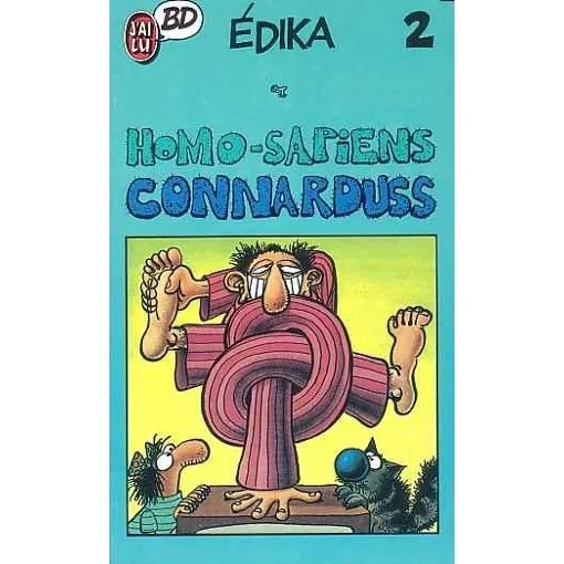 jaquette album Edika - Tome 2 - Homo Sapiens Connarduss